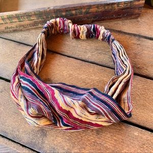 ✨ARTISANAL MAYAN BOHO WIDE HEADBAND SCARF